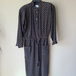 Vintage Leslie Fay collection dress sz.14 women's